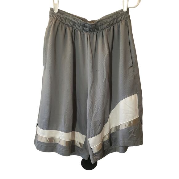 Jordan Other - Jordan Dri-Fit Men’s Gray Pull-On Athletic Basketball Casual Shorts Size XL